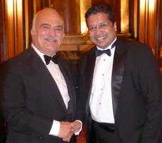 HE Dr Chris Nonis with HRH Prince El Hassan bin Talal of Jordan